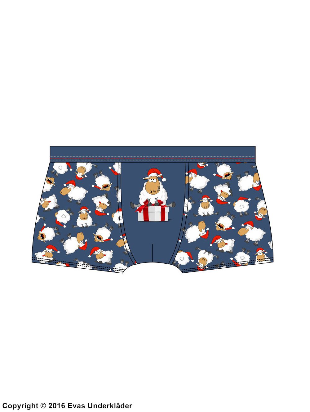 Boxershorts, sau, Juletema